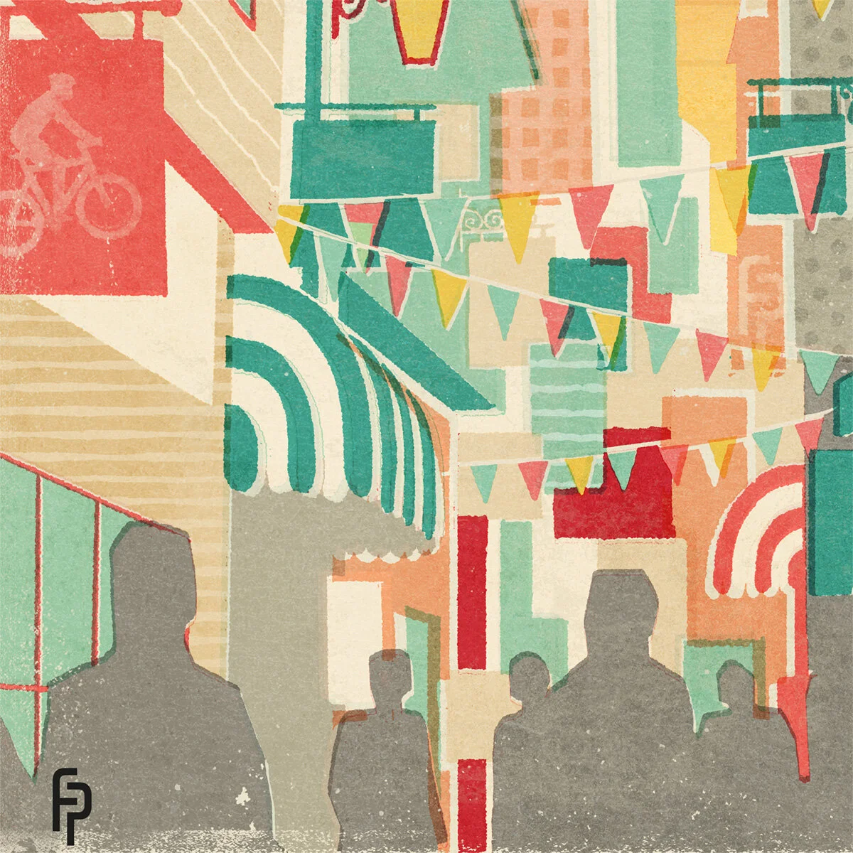 Brighton Lanes Art Brighton The Lanes — Neil Fendell